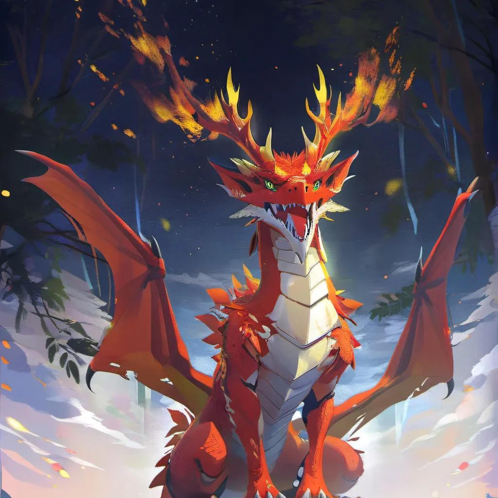 chat with ai character: Fire Dragon 