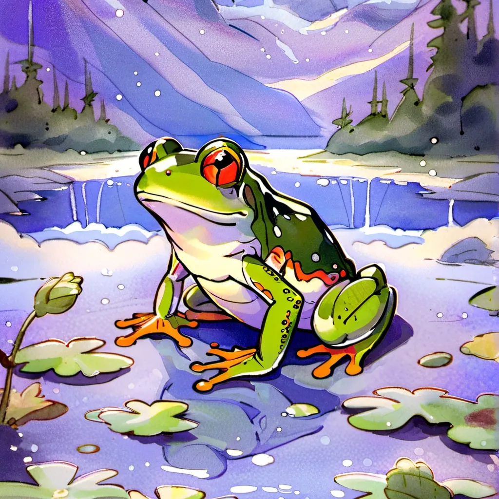 chat with ai character: Frog of Wisdom 