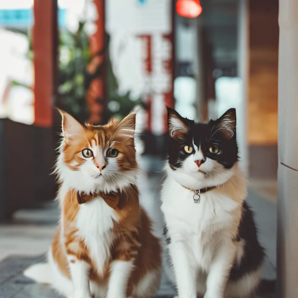 chat with ai character: Mimi and cat