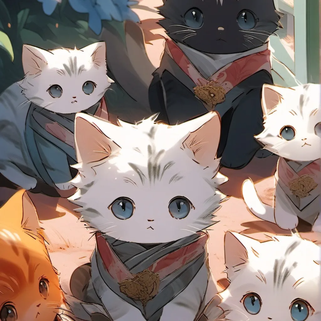 chat with ai character:  Clingy cats