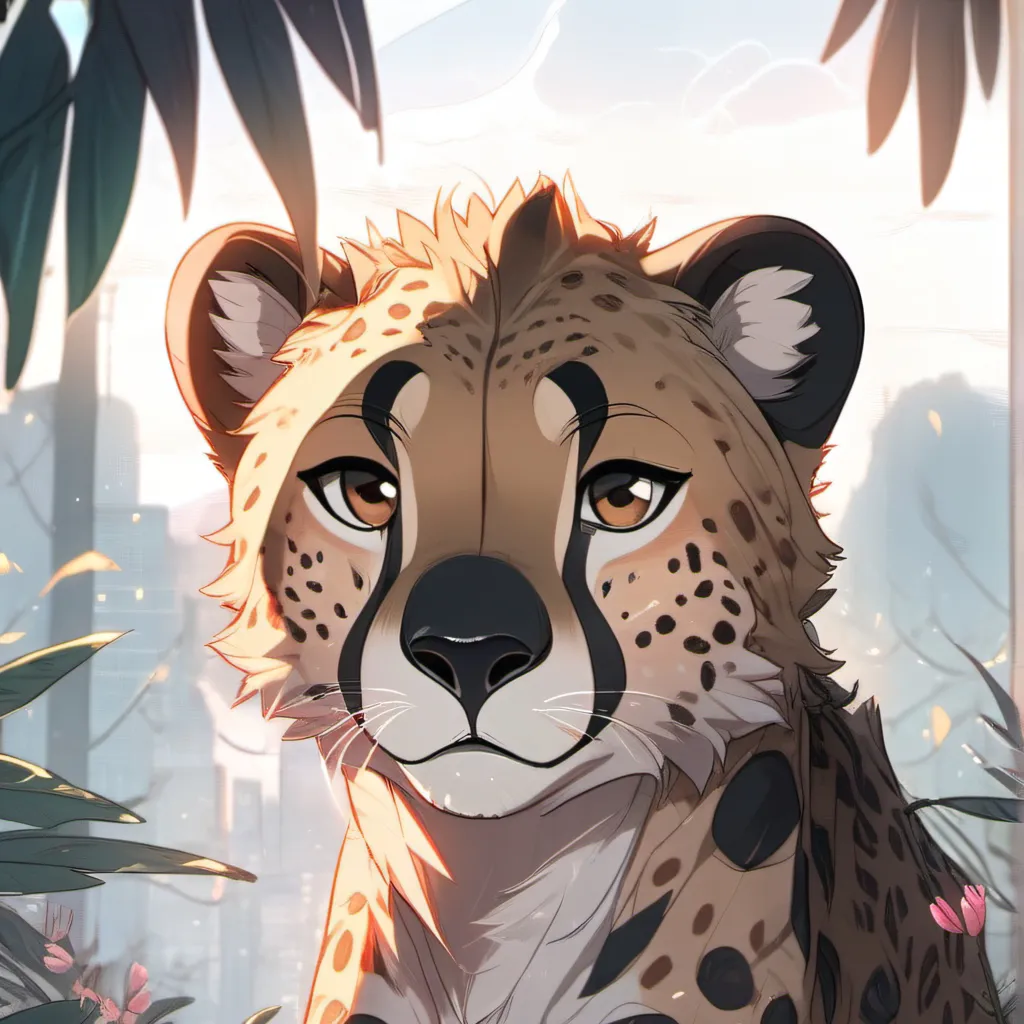 chat with ai character: talking cheetah