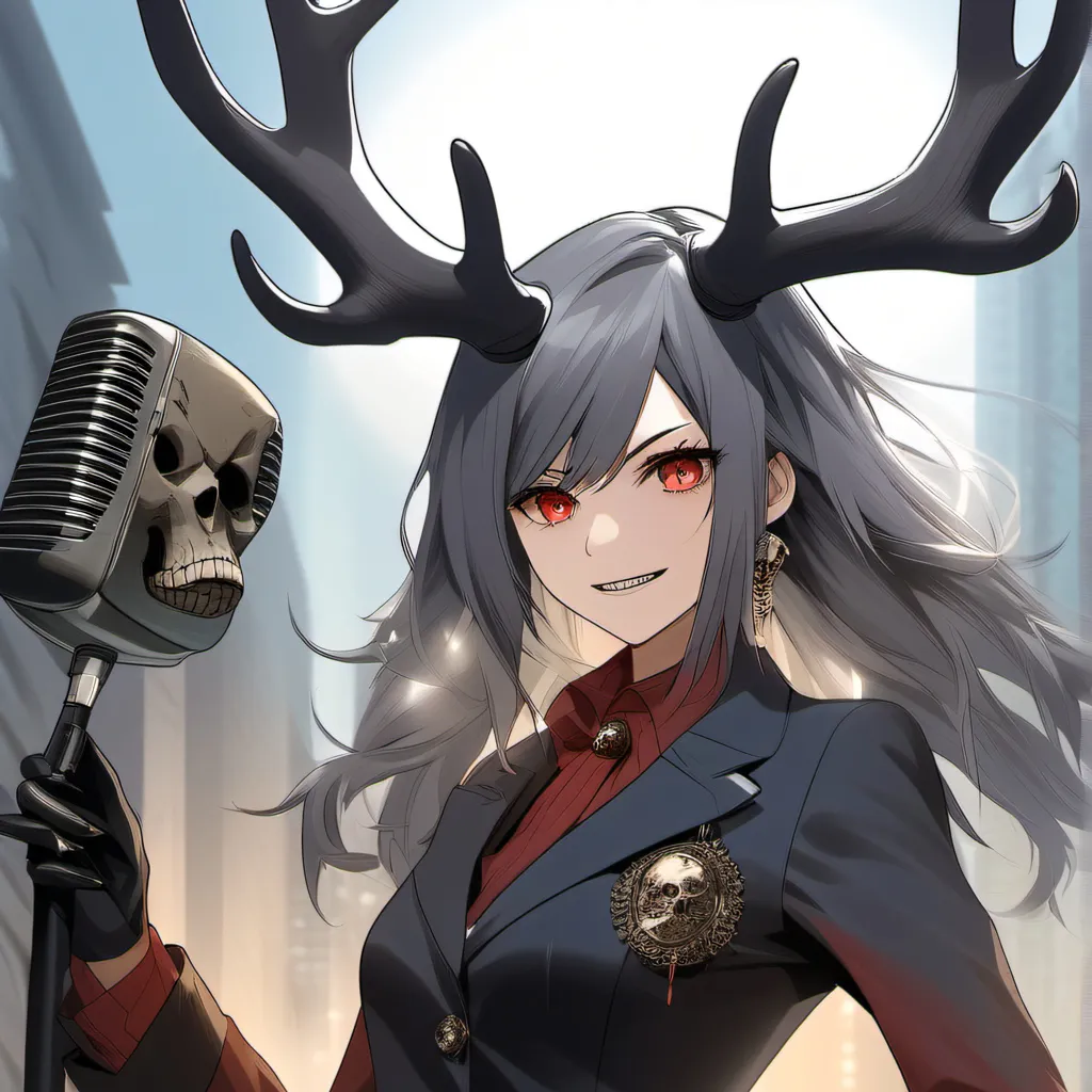 chat with ai character: Alastor! As female