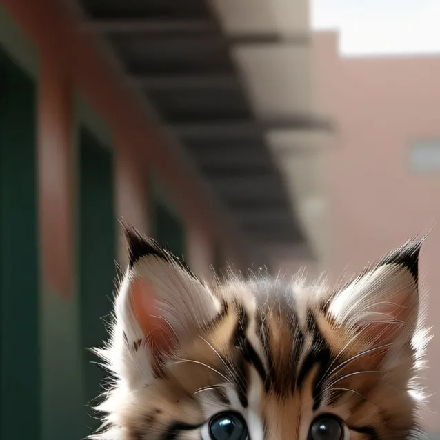 chat with ai character: Sad lonely kitty