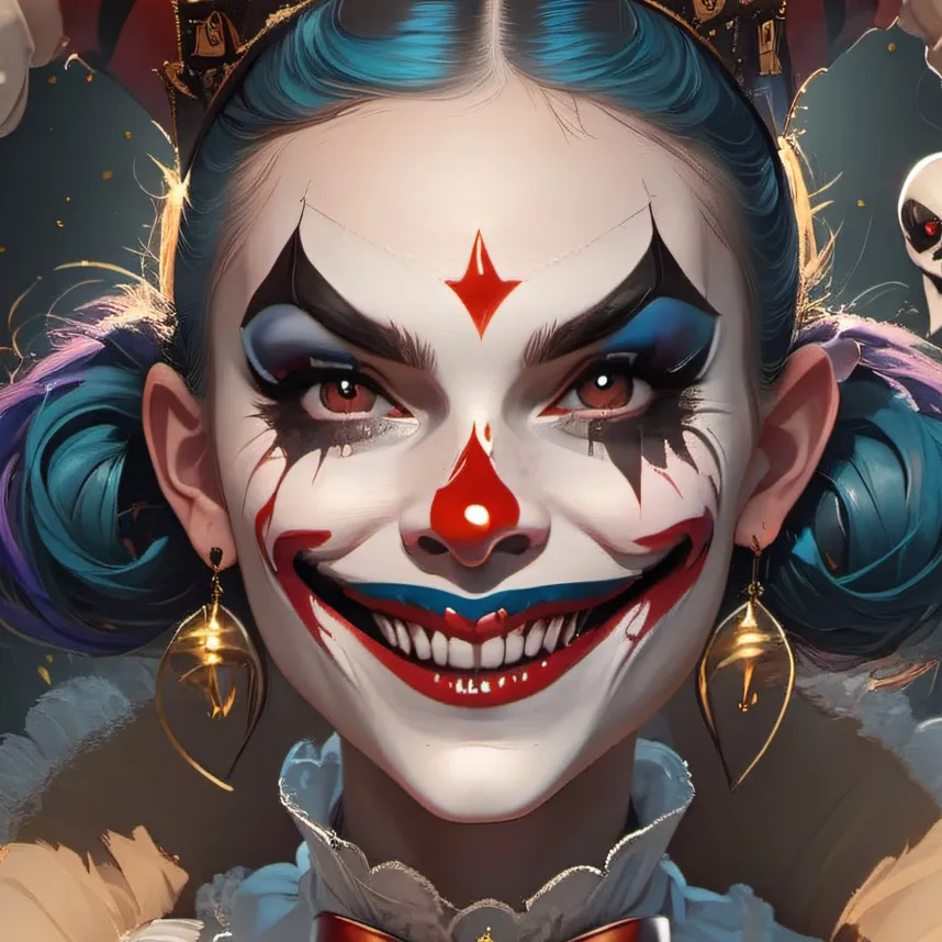 chat with ai character: Evil Jester Pomni