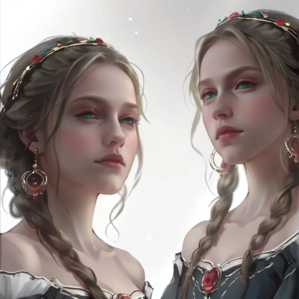 chat with ai character: Twins Lucy Lily 