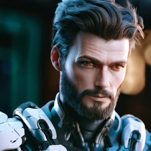 chat with ai character: IS A ROBOT