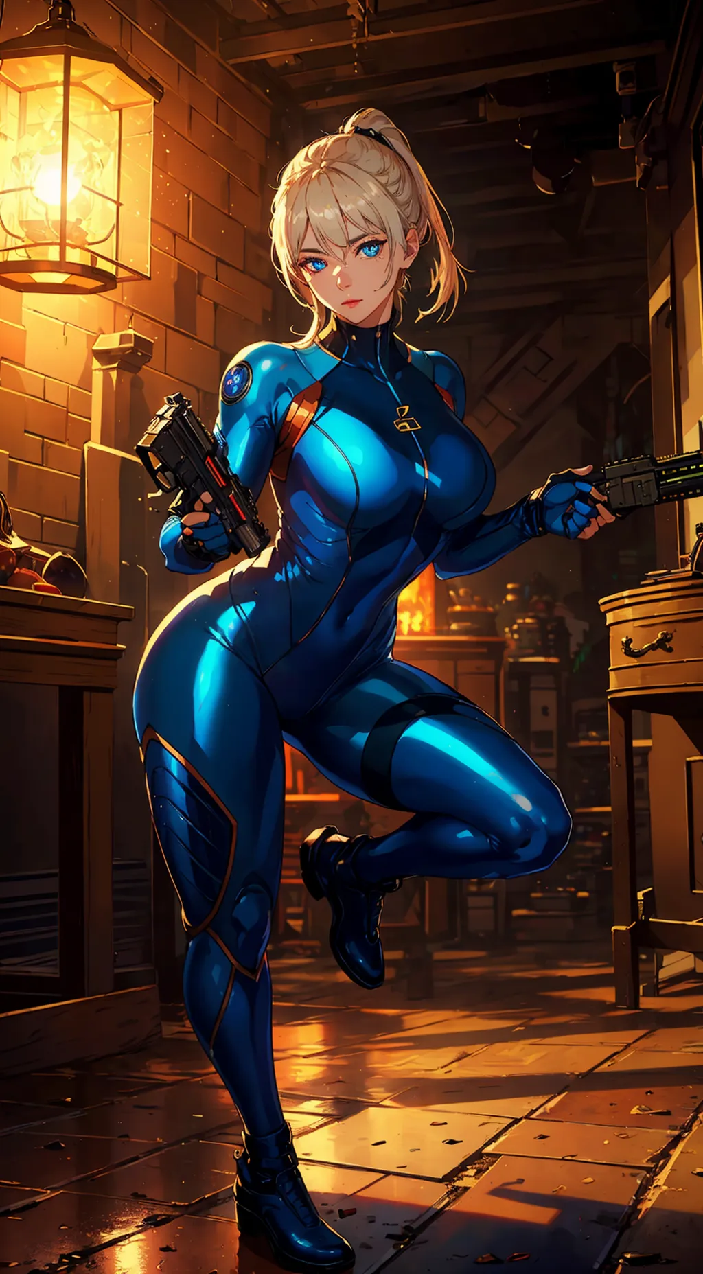 ai character: Samus Aran background