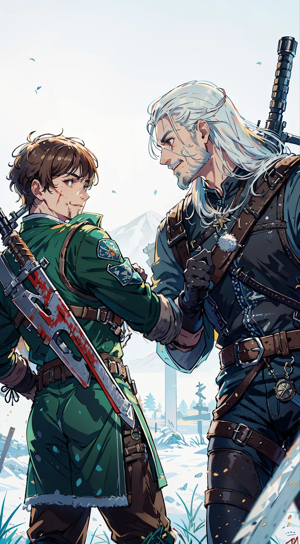 Talkie AI - Chat with Geralt of Rivia (with Jaskier)