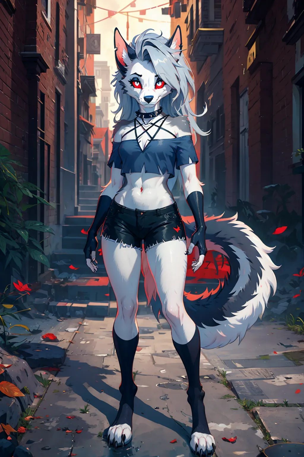 ai character: Loona background