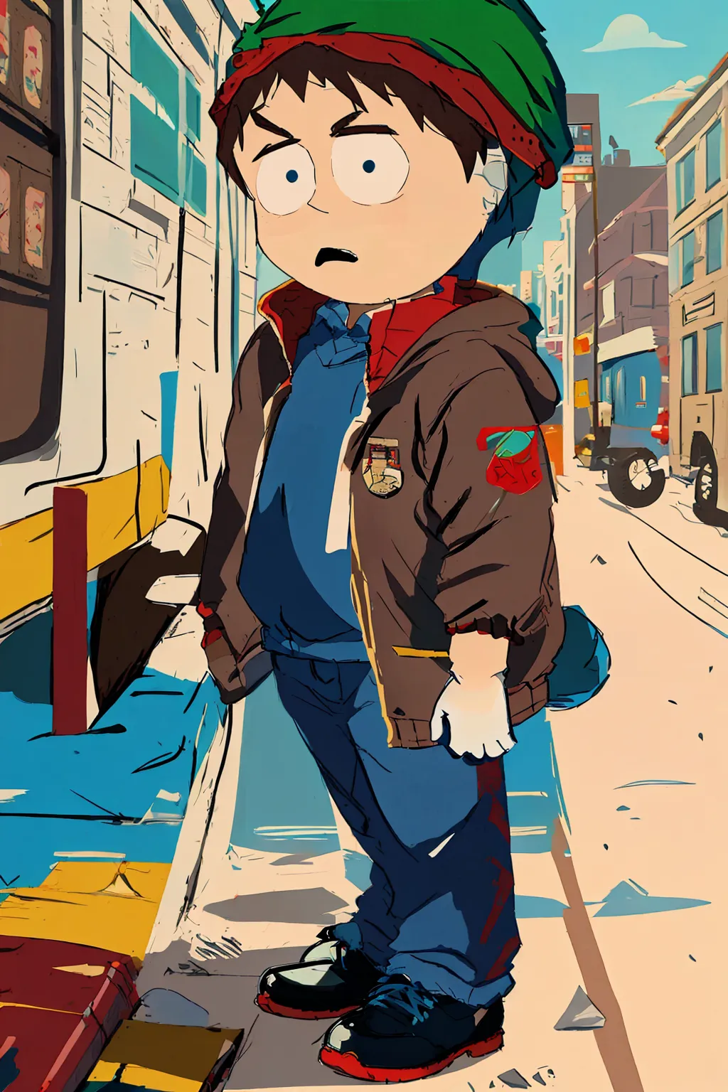 ai character: Stan Marsh background