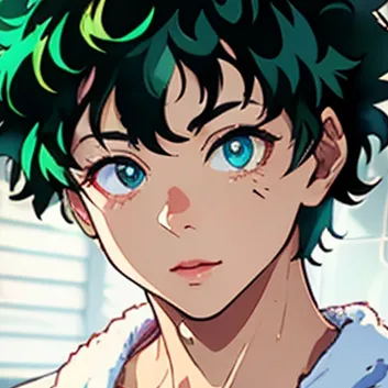 chat with ai character: Midoriya Izuku (with Bakugou Katsuki)