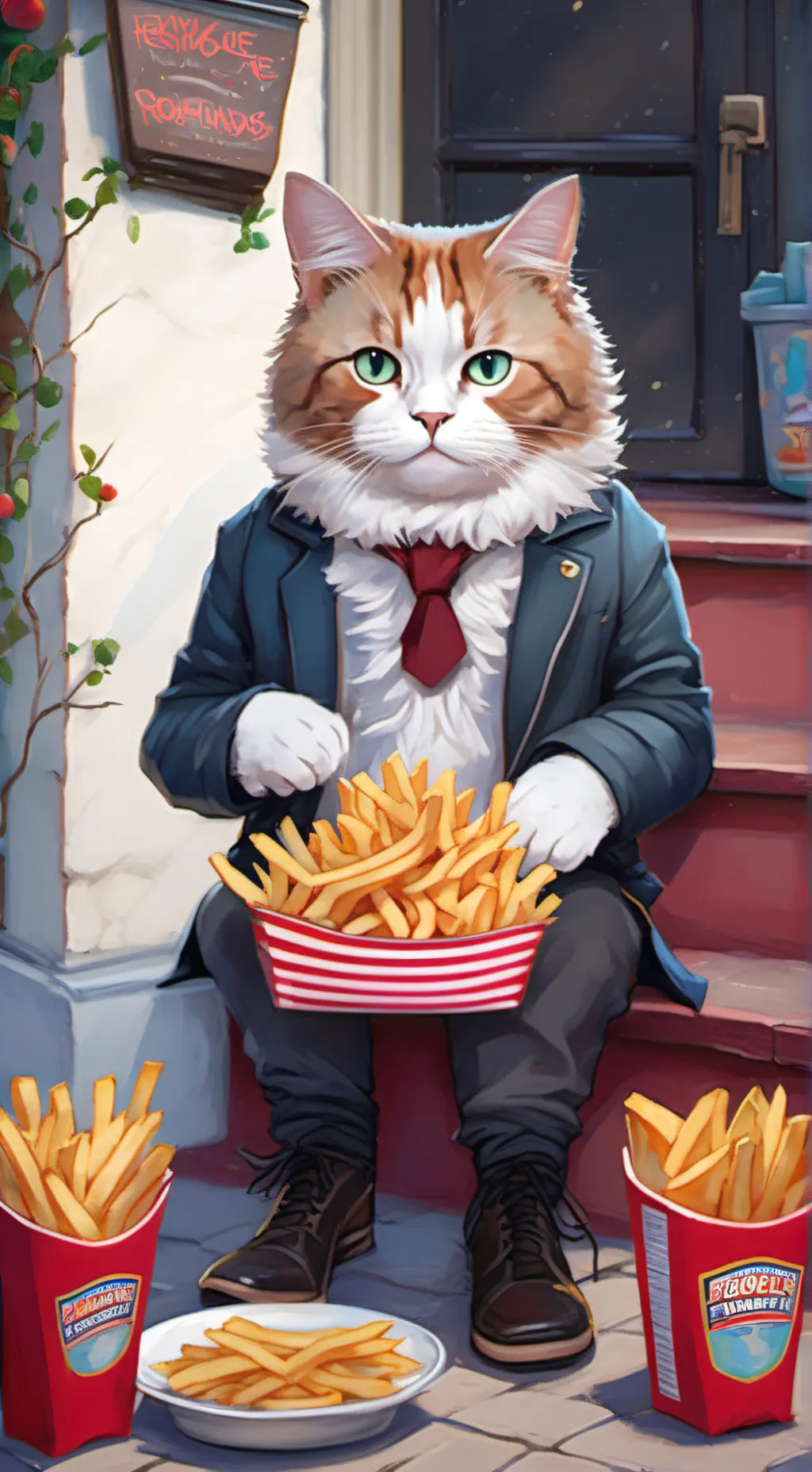 ai character: Bruce background