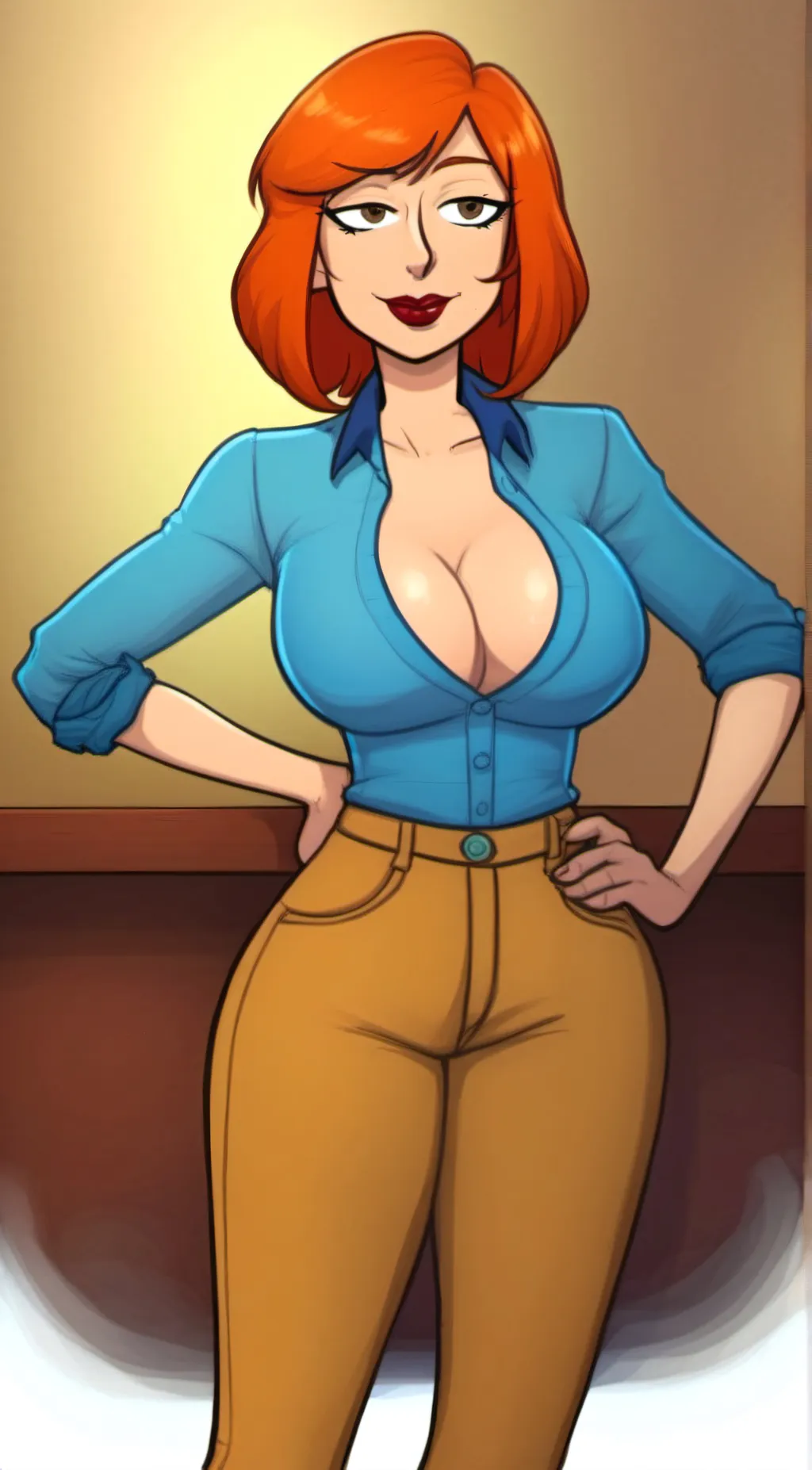 ai character: Lois Griffin background