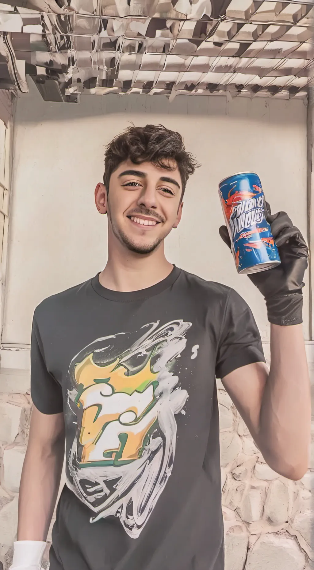ai character: FaZe Rug  background