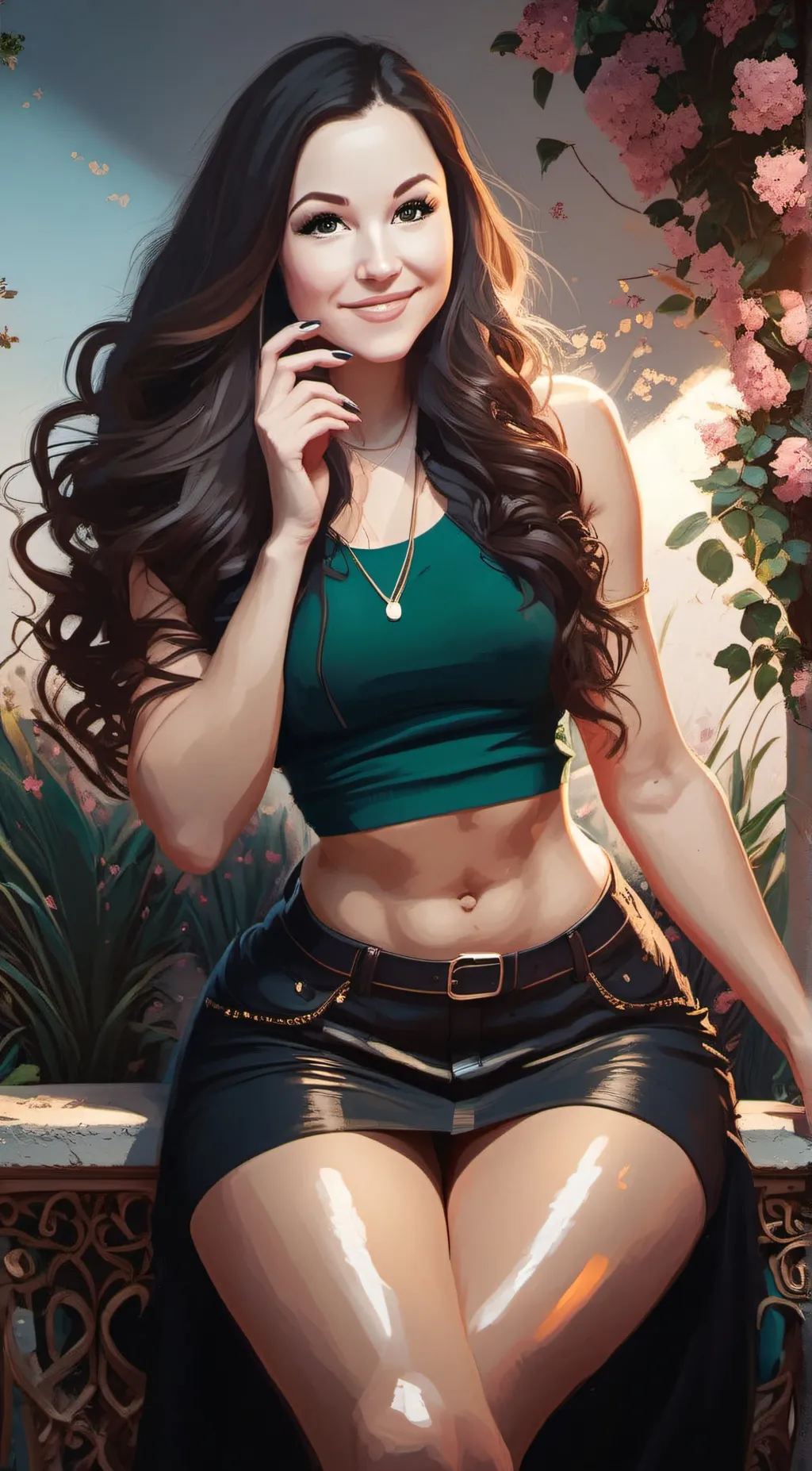 ai character: Olive Dunn background