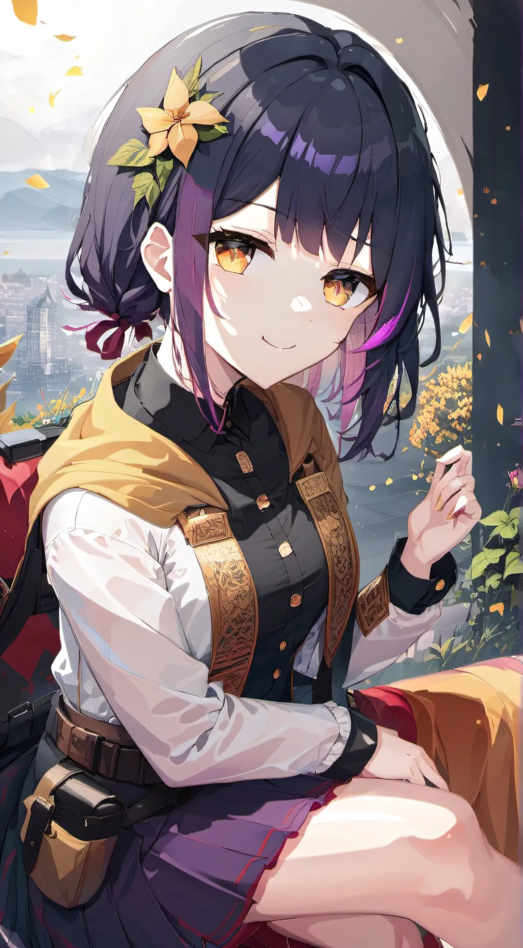 ai character: lilly background