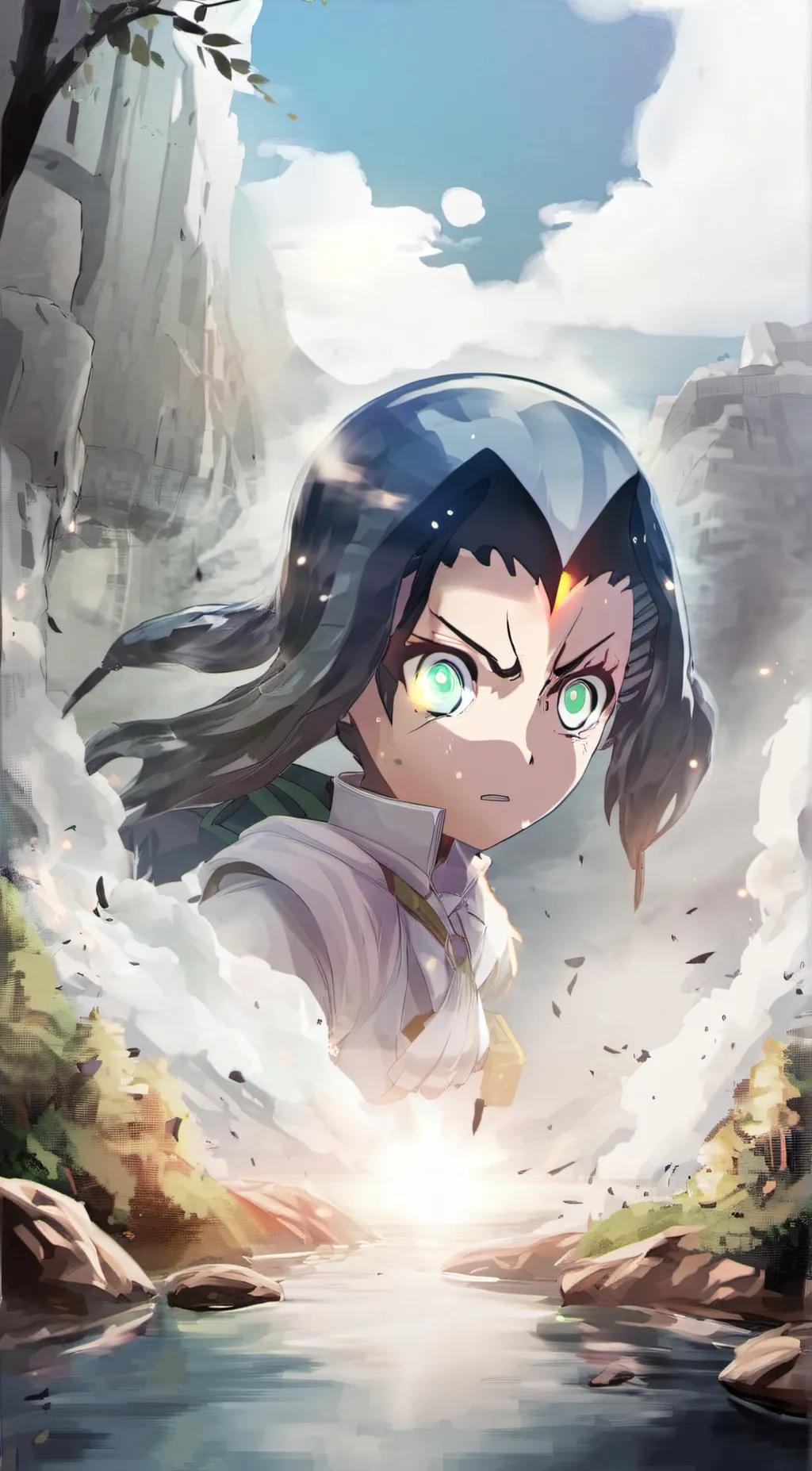 ai character: nezuko  background