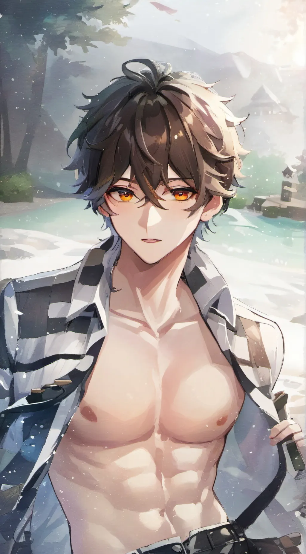 ai character: Michael  background