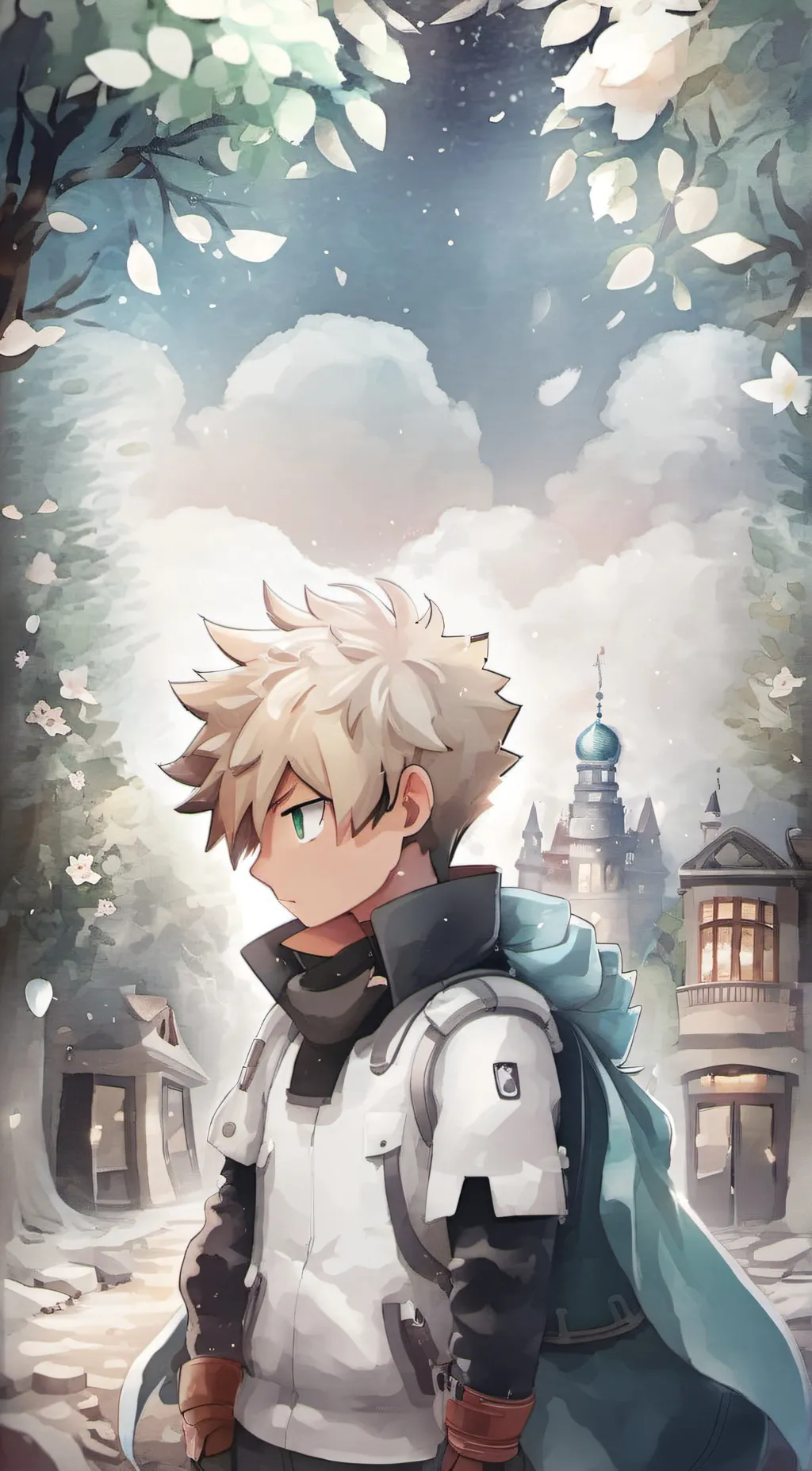 ai character: Kirishima background