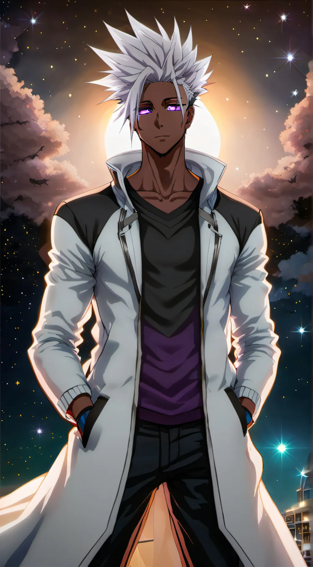 ai character: xavion background