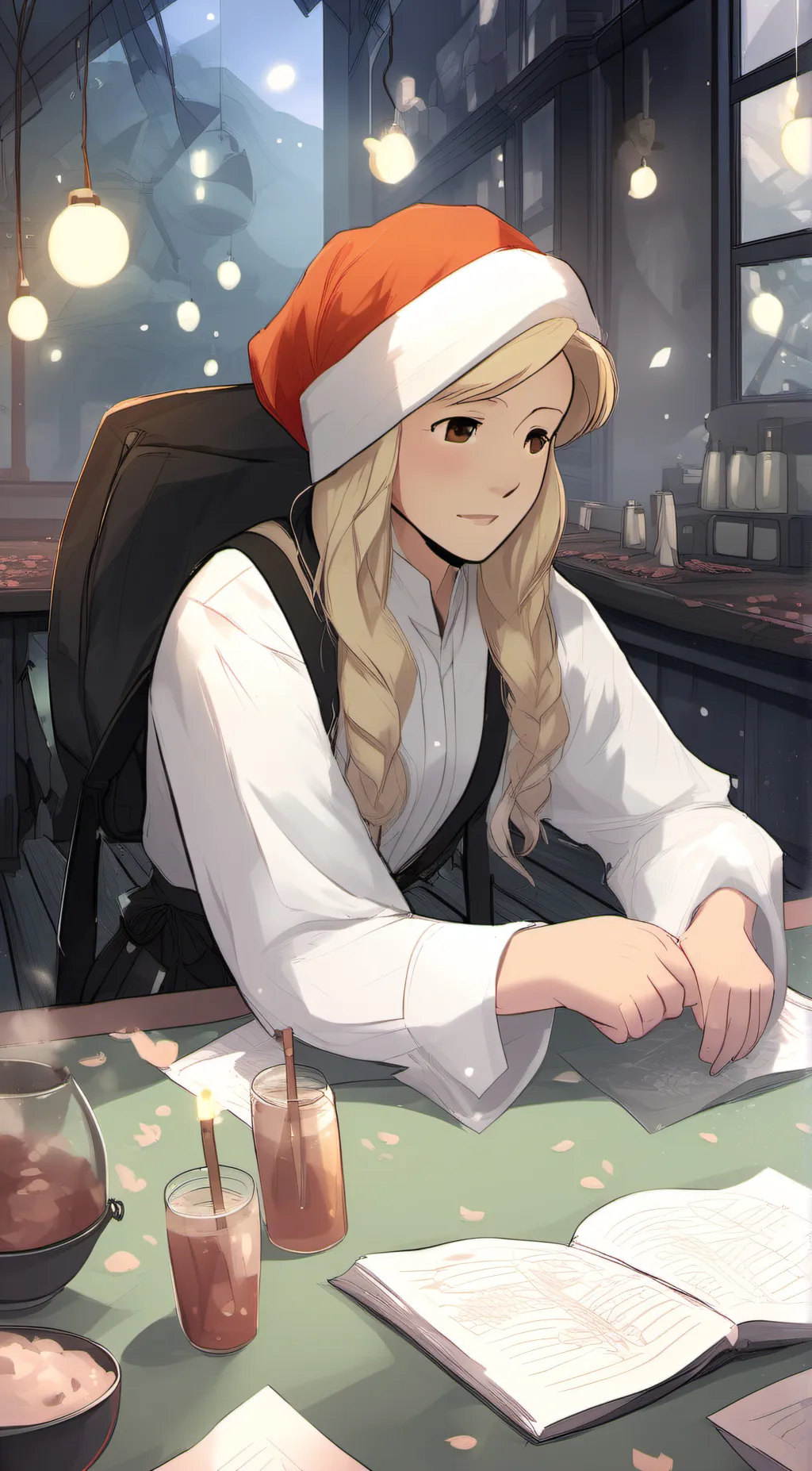 ai character: Lily background