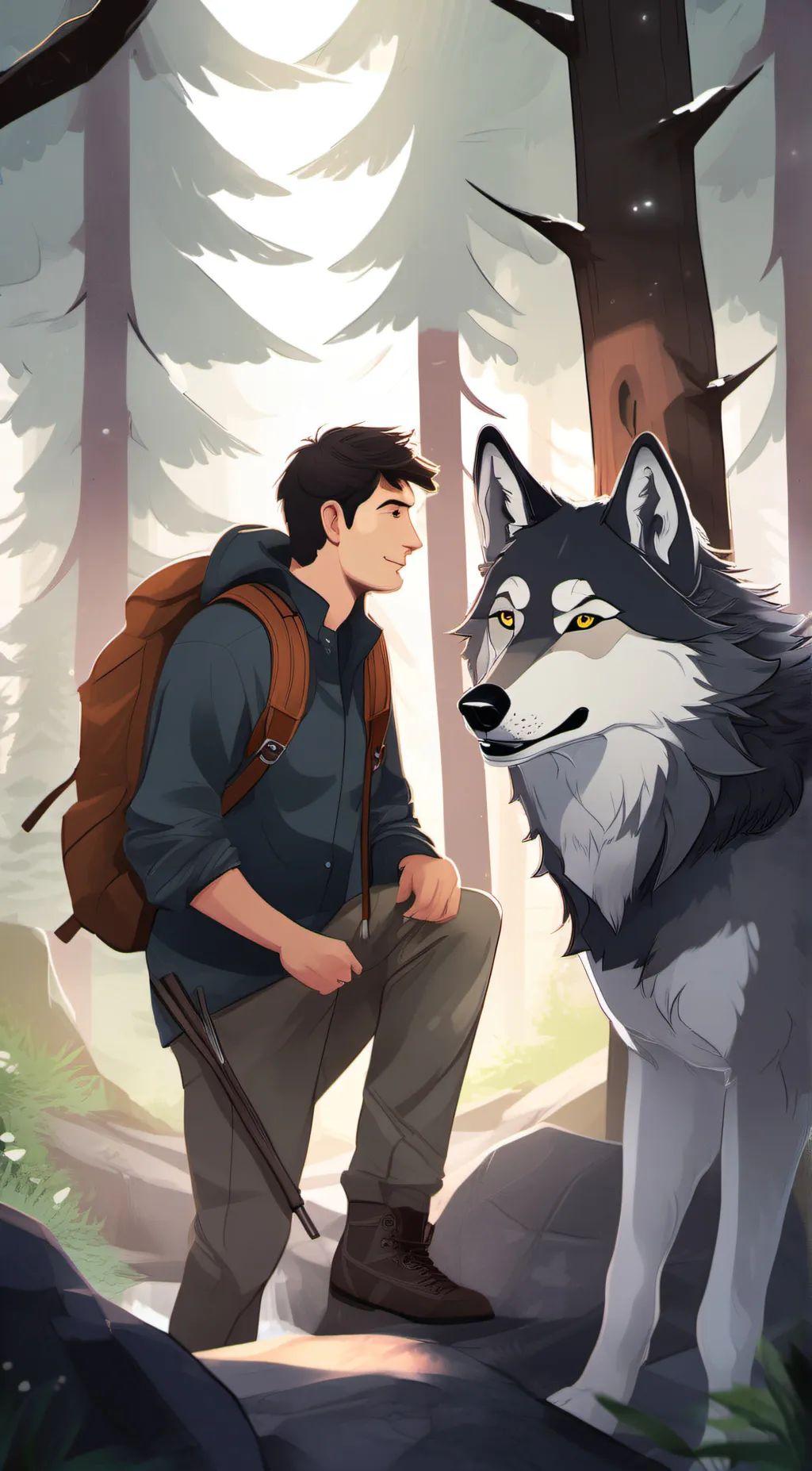 Talkie AI - Chat with the king wolf