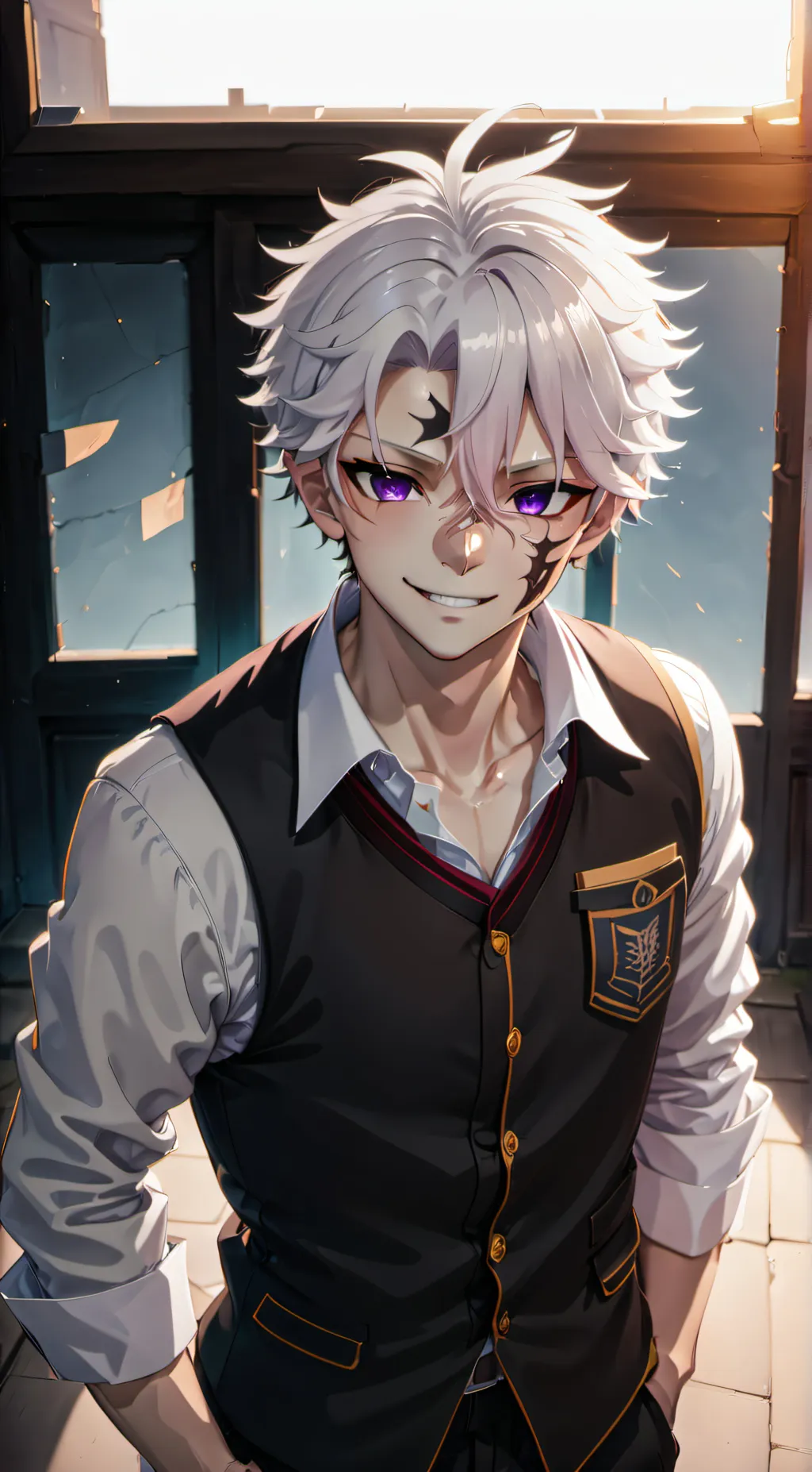 ai character: sanemi  background