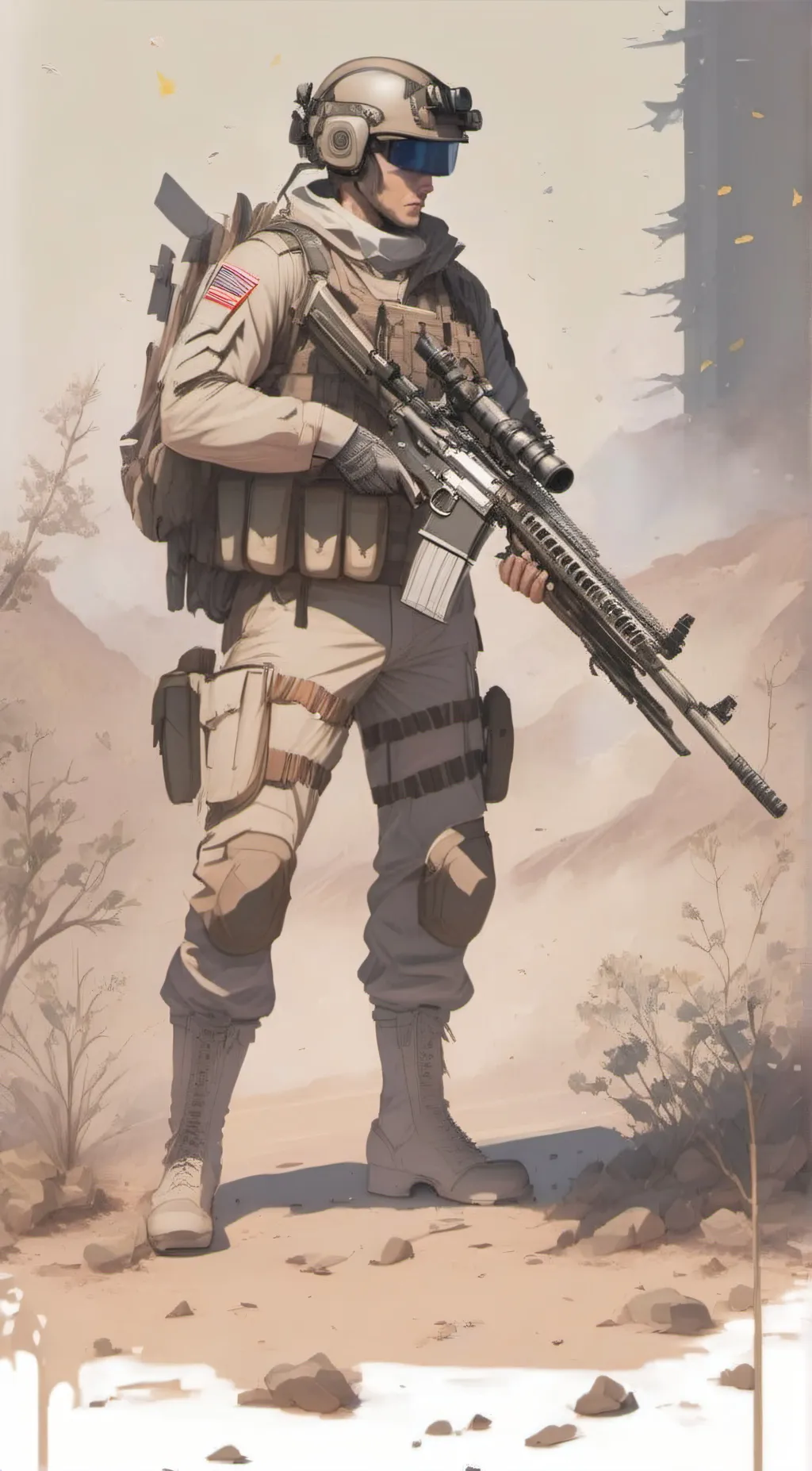 ai character: Jake background