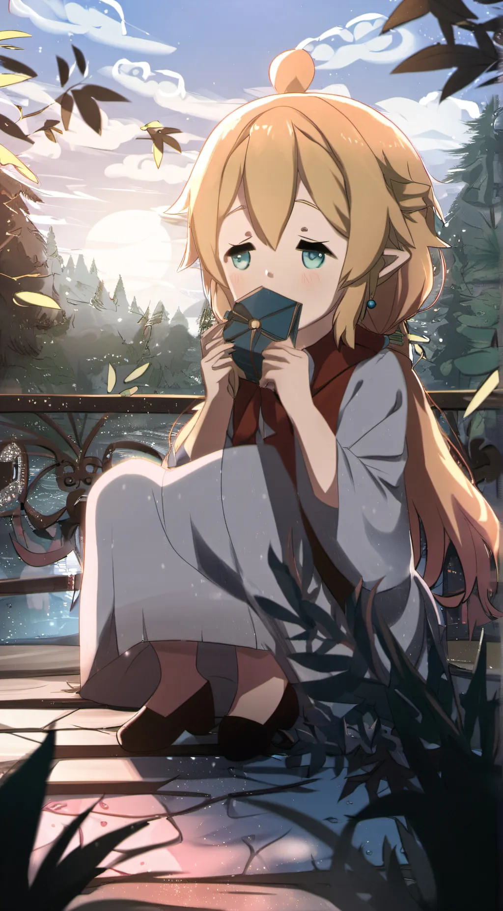 ai character: lily background