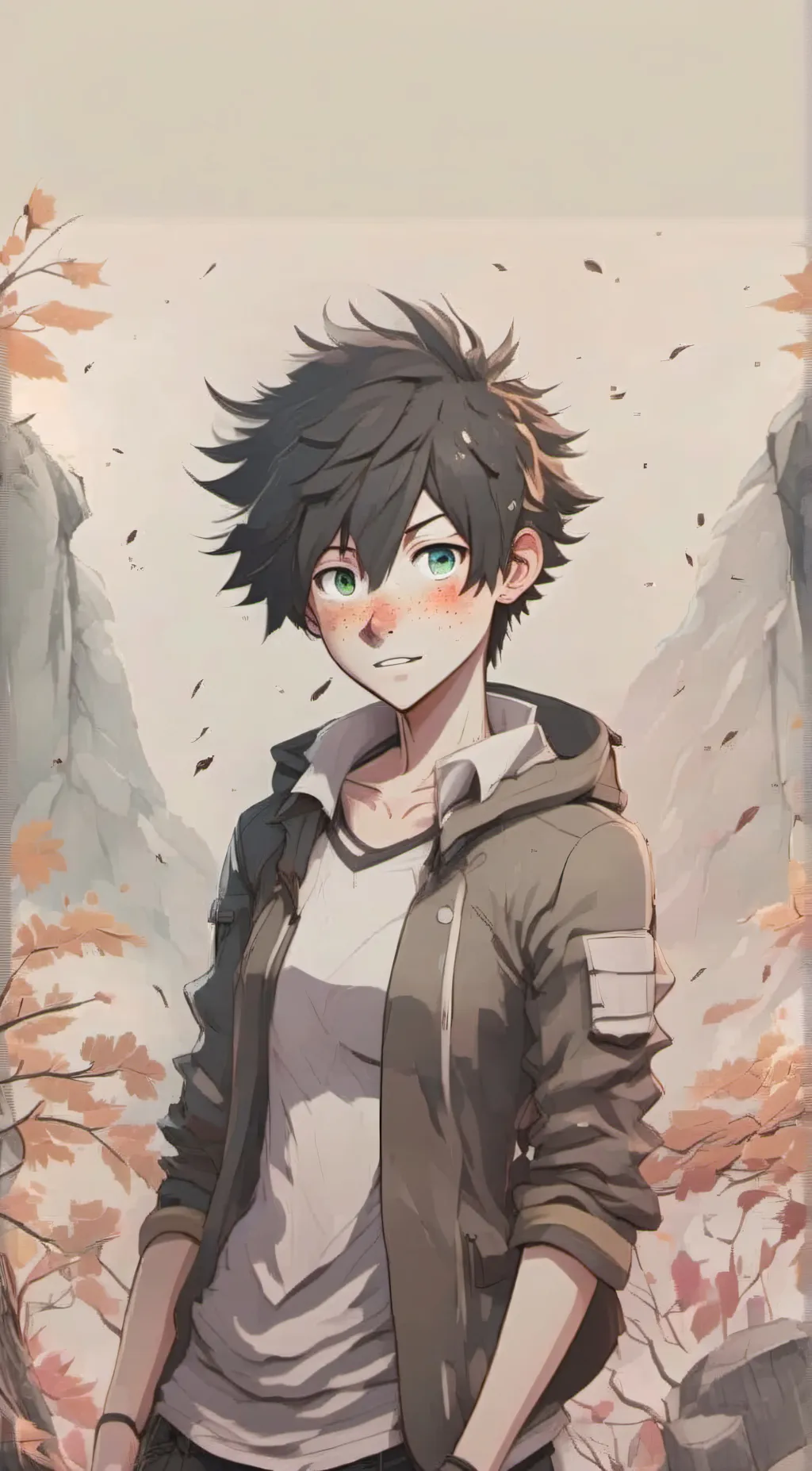 ai character: Liam  background