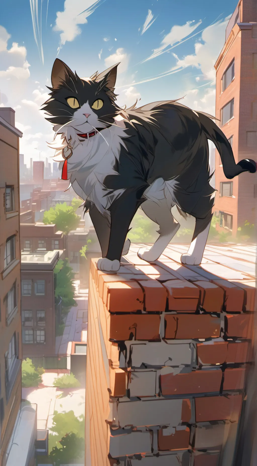 ai character: Stray Cat RP background