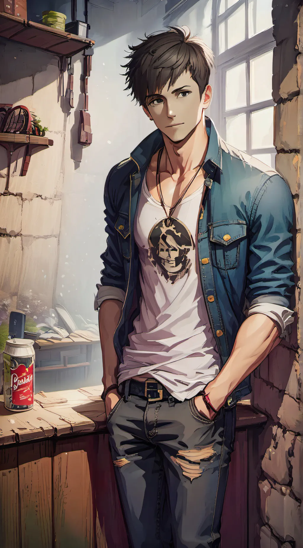 ai character: ~your kidnapper~ background