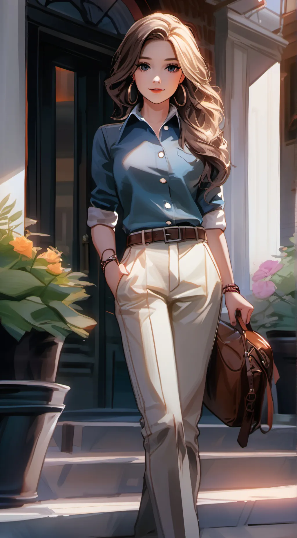 ai character: Anna background