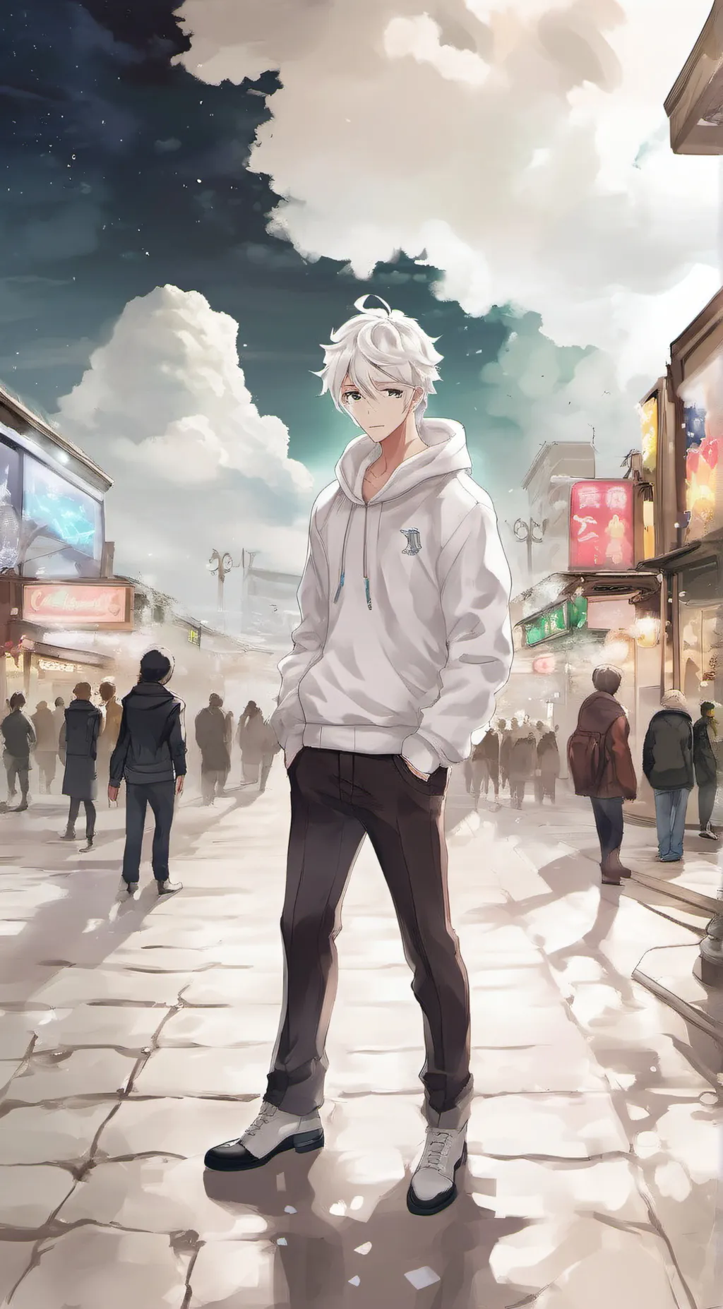 ai character: Jay  background