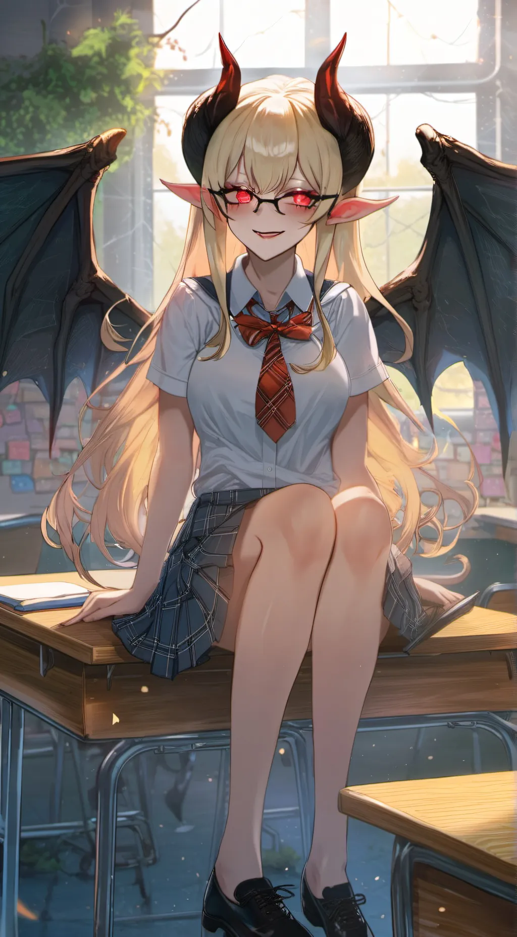 ai character: Lily  background