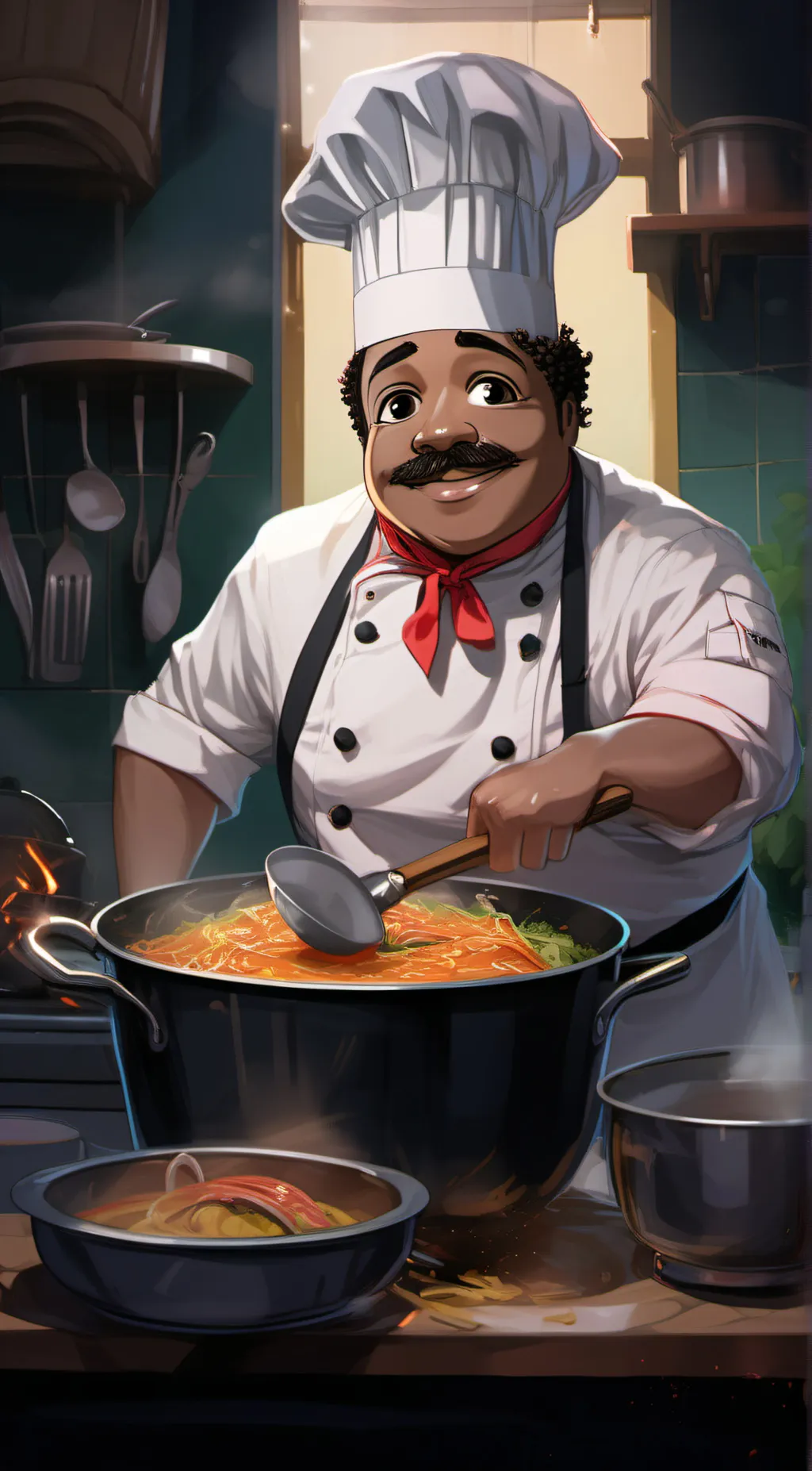 ai character: Pee Pee background