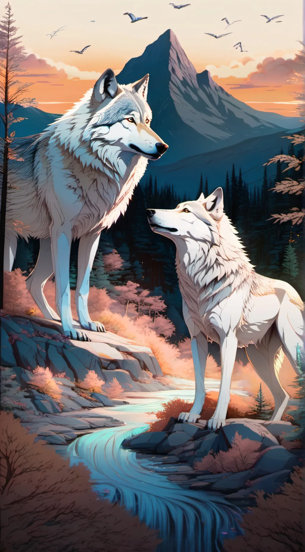 ai character: Mike and Jack background