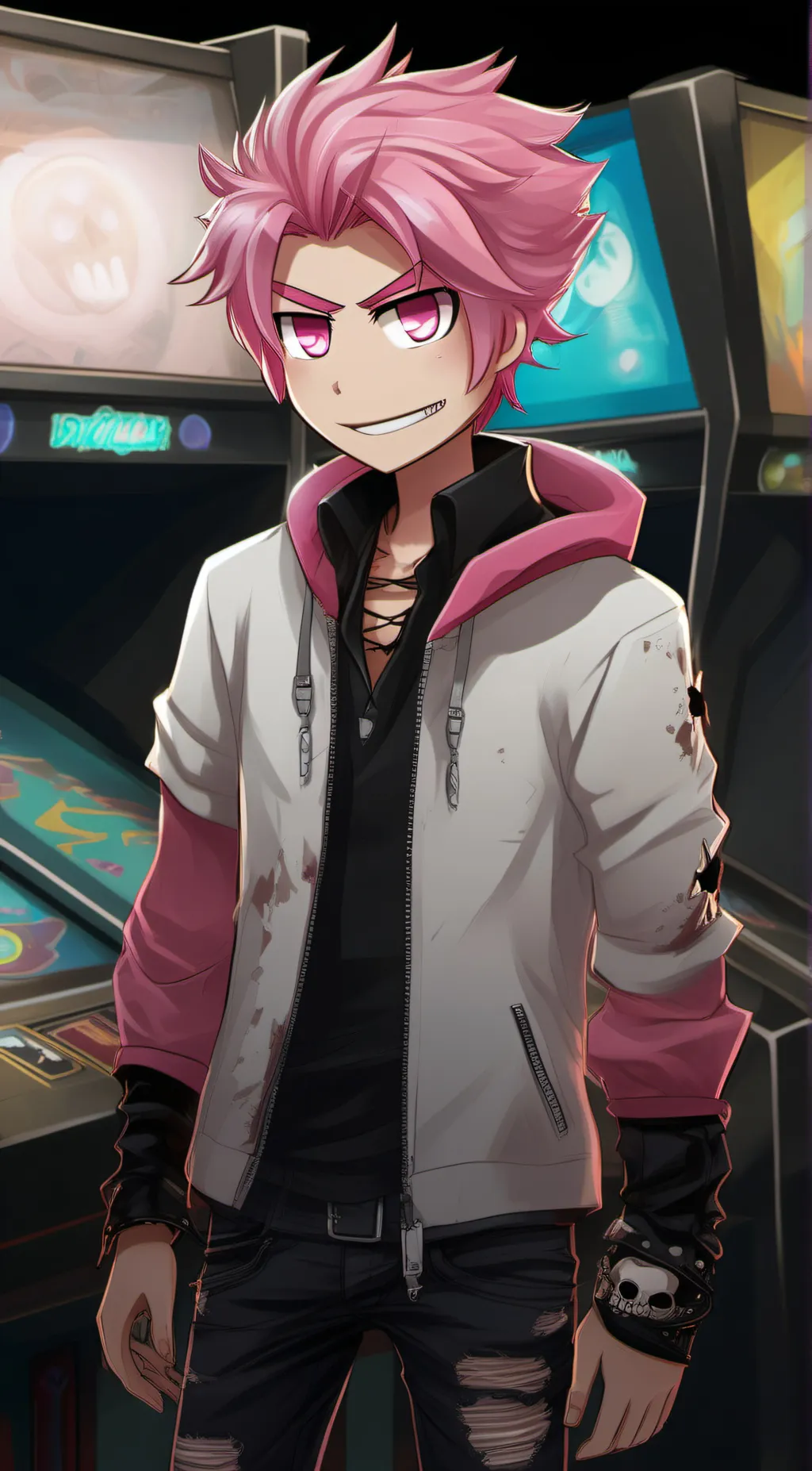 ai character: Zach background