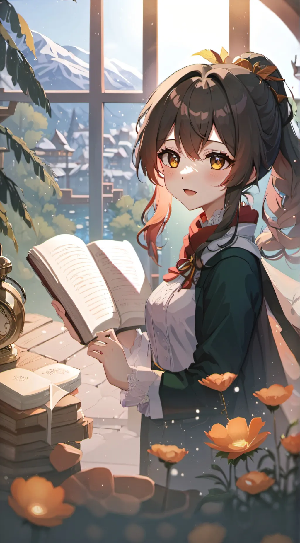 ai character: Selena background