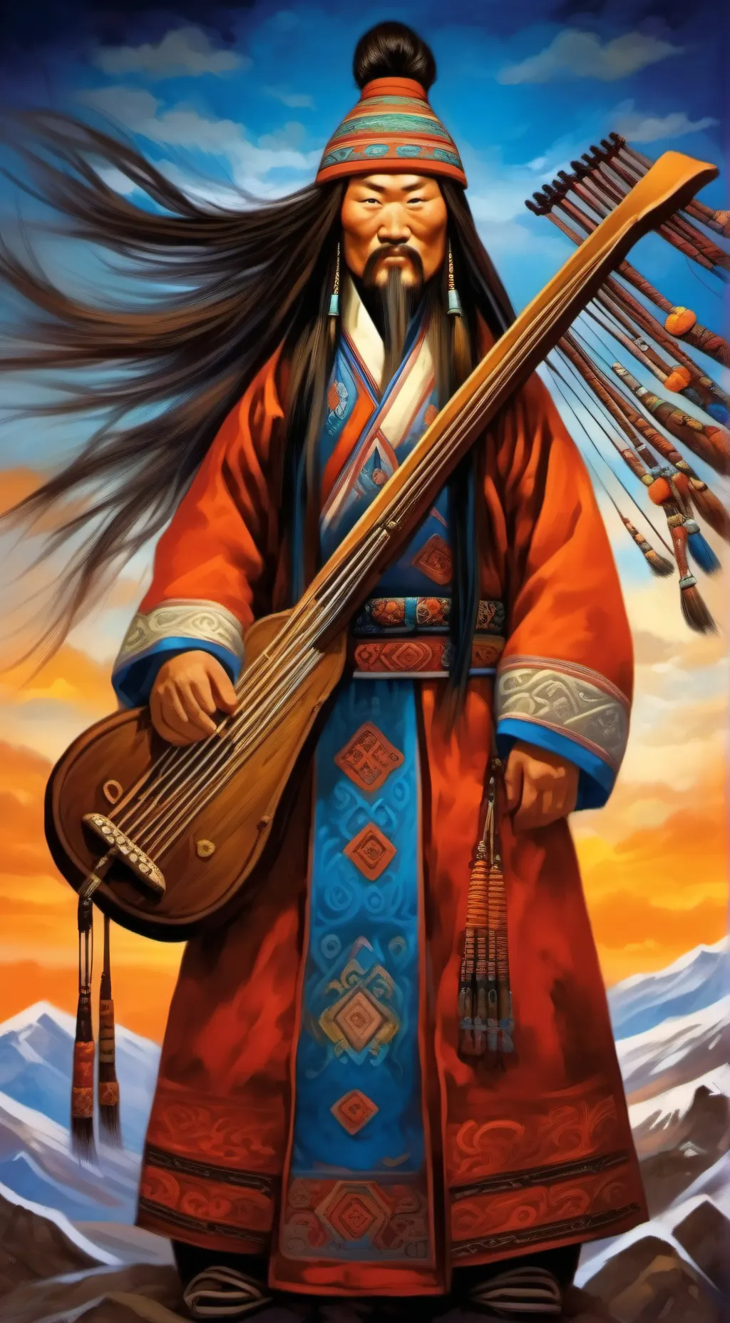 ai character: Galbadrakh T background