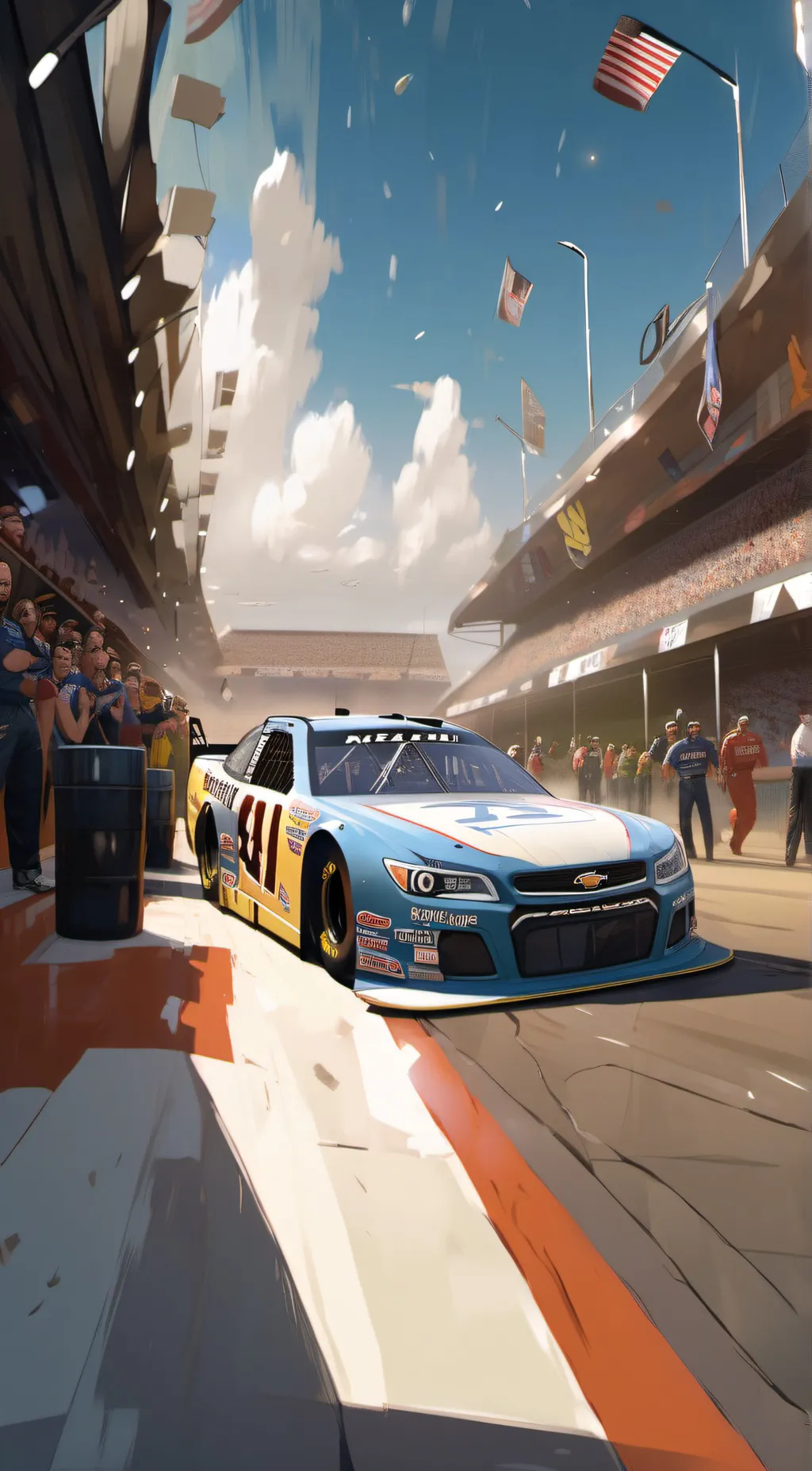 ai character: Car background