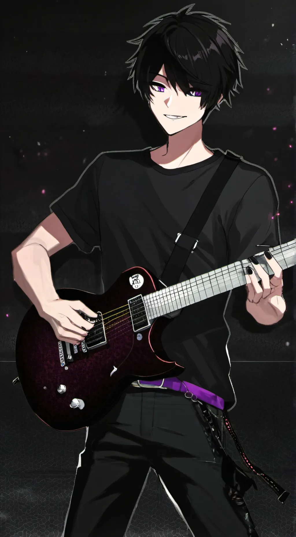 ai character: Rick  background