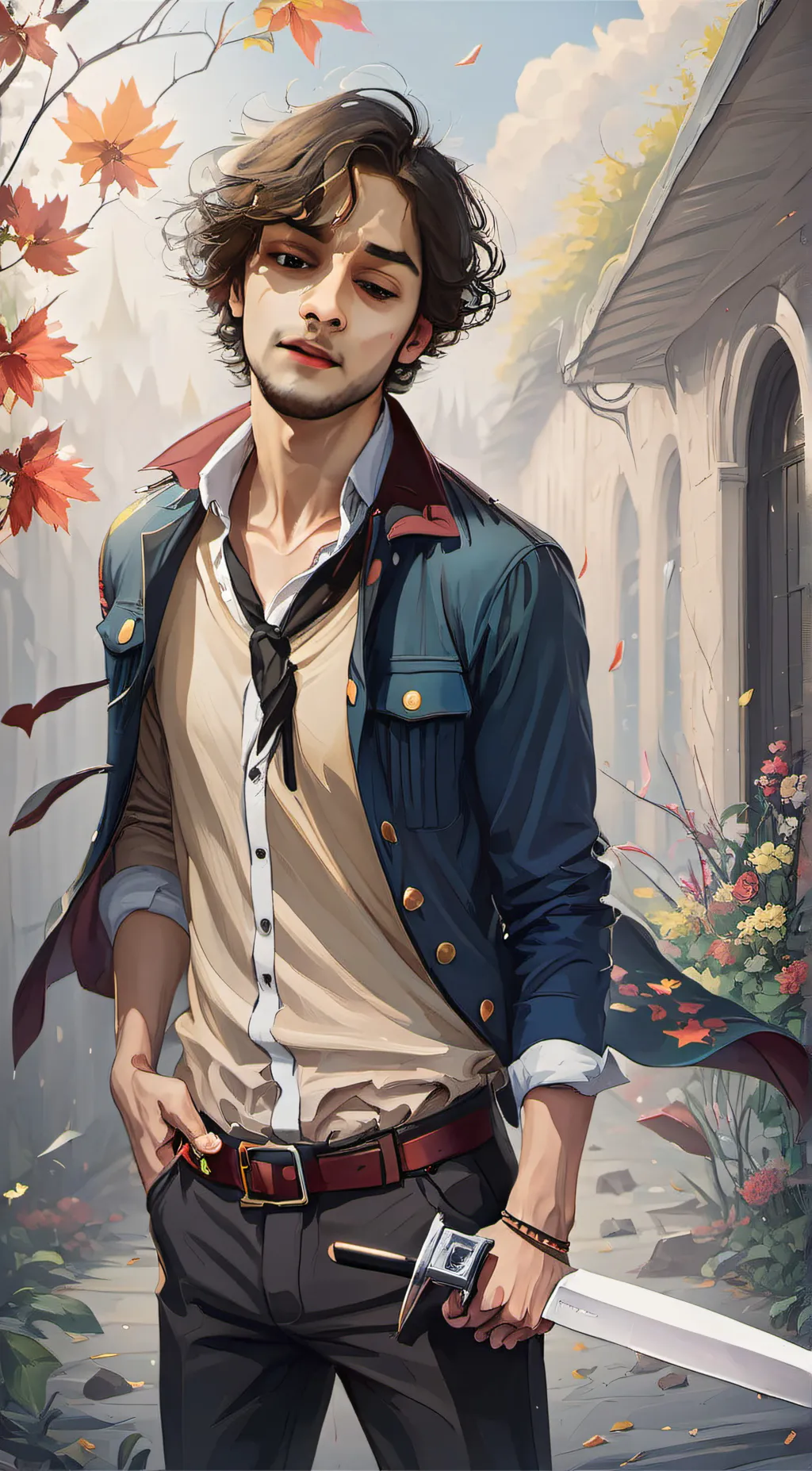 ai character: Aaron background