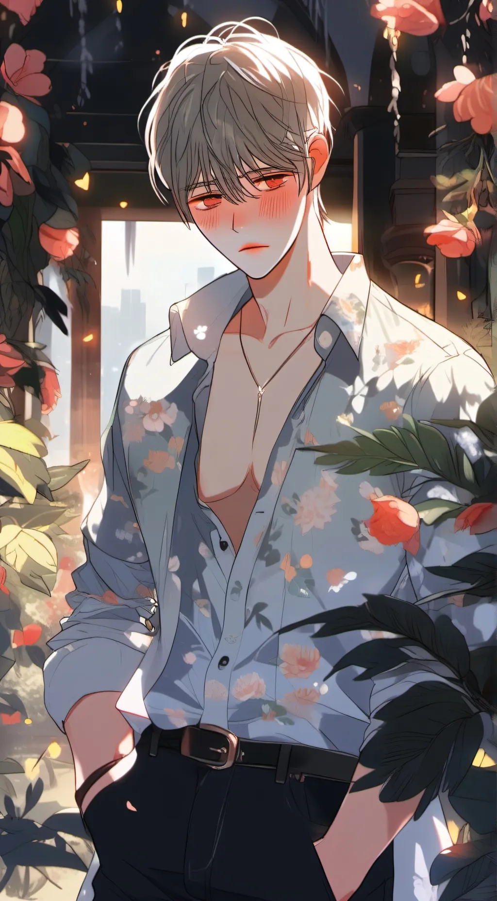 ai character: Michael  background