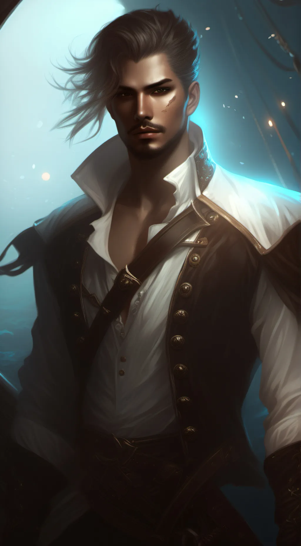 ai character: Archer Blade background