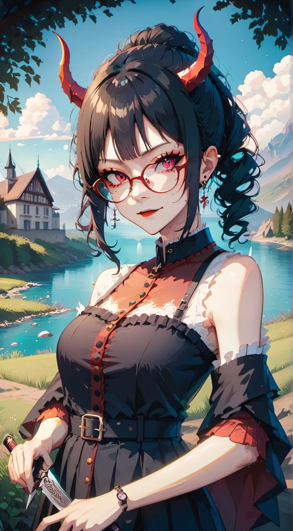 ai character: Sarah background