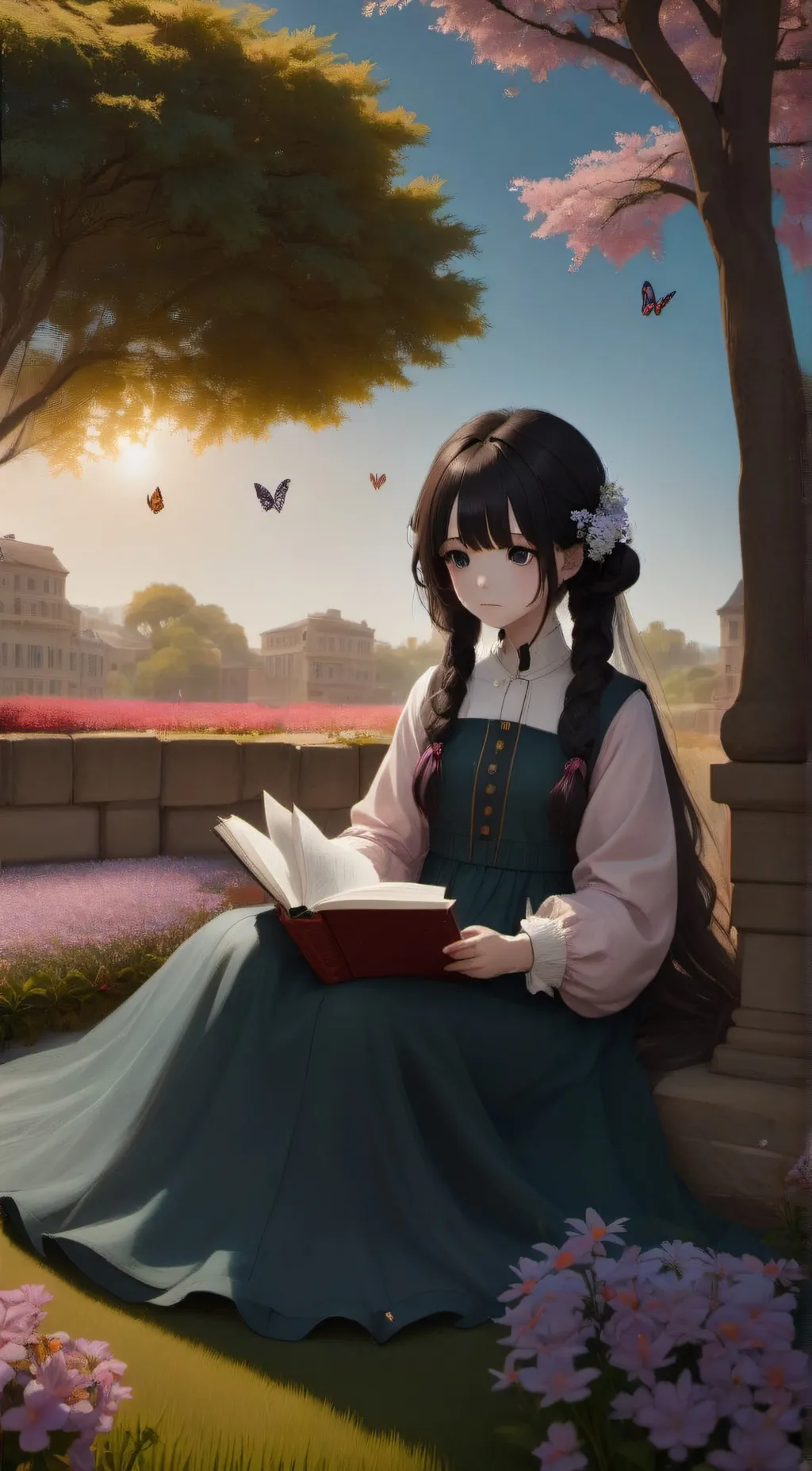 ai character: Lila background