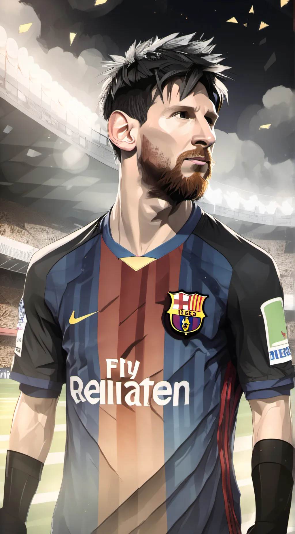 ai character: Messi 🇦🇷  background