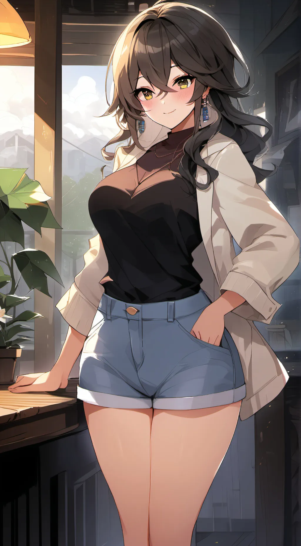 ai character: random simp background