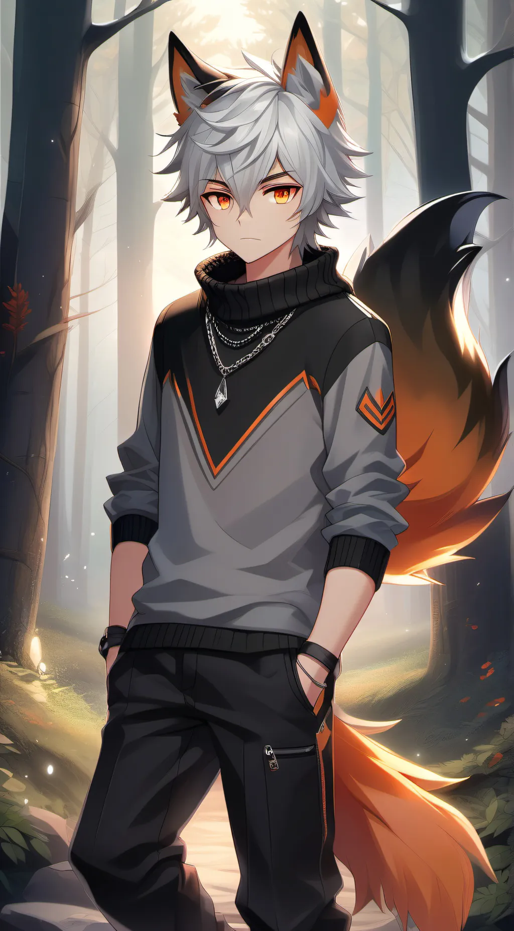 ai character: Spinx background